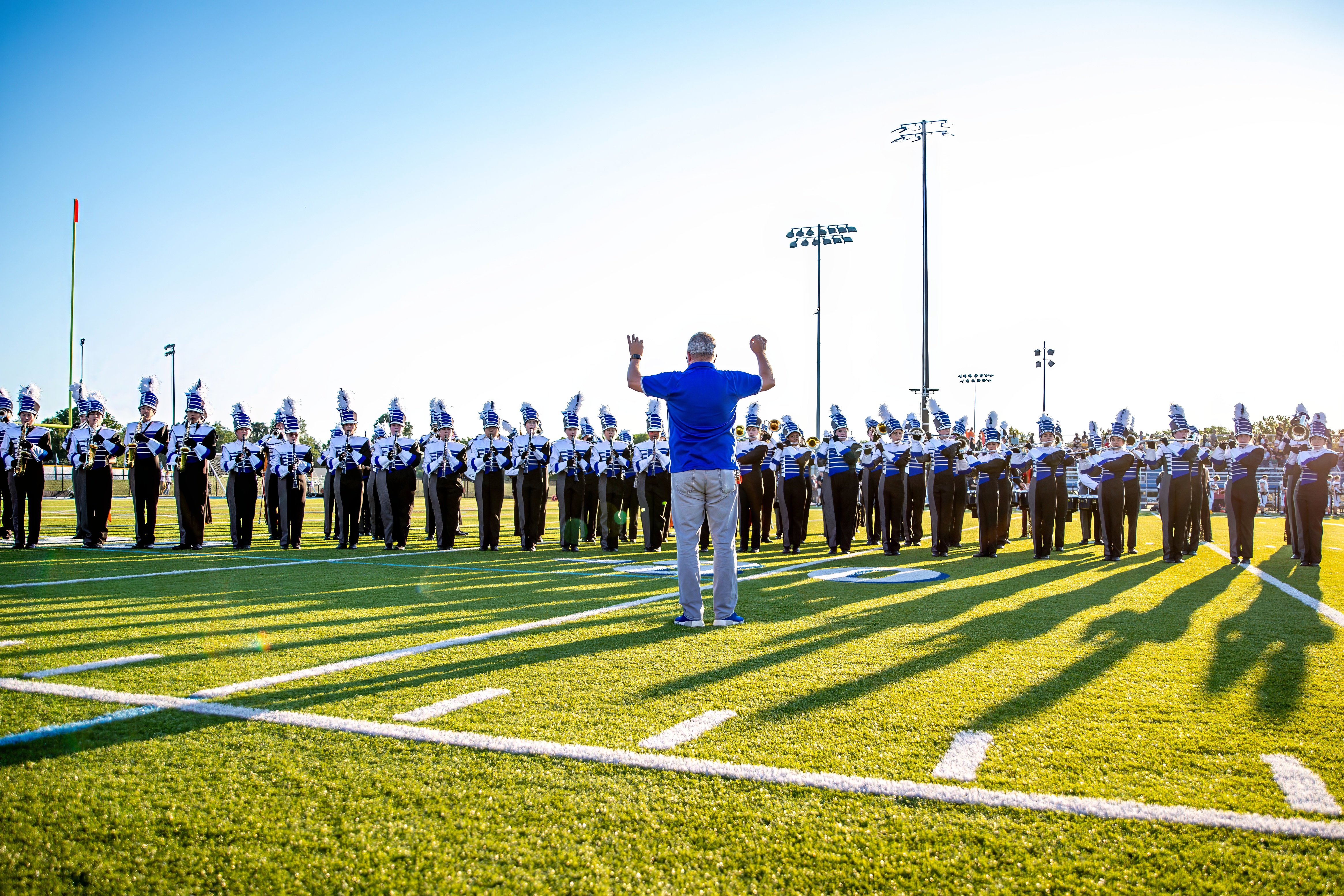 Larry Royer Directing Band
